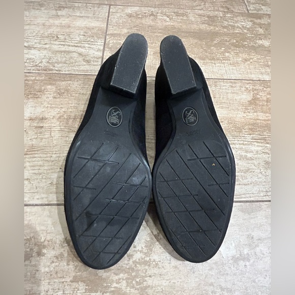 Sofft black suede heels - size 8 - Picture 8 of 8